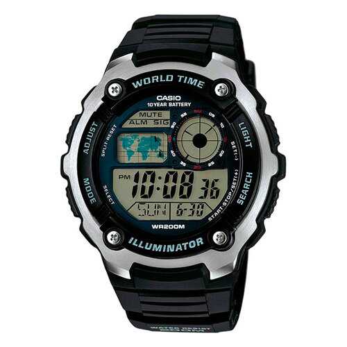 Наручные часы электронные мужские Casio Illuminator Collection AE-2100W-1A в Benetton