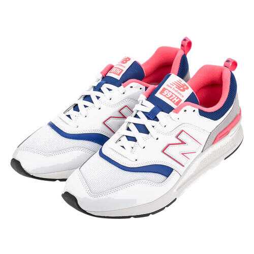 Кроссовки мужские New Balance CM997HAJ/D белые/серые/синие/розовые 45.5 в Benetton