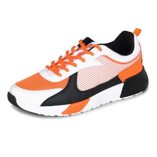 Кроссовки мужские TimeJump 710019328 белые/оранжевые 45 RU в Benetton
