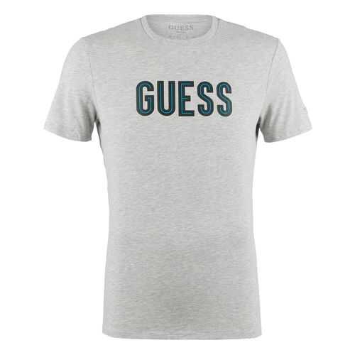 Футболка мужская Guess M0YI9A-J1300 серая XXL в Benetton