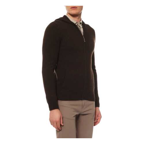 Кардиган мужской Mir cashmere YME16-025 коричневый XL в Benetton