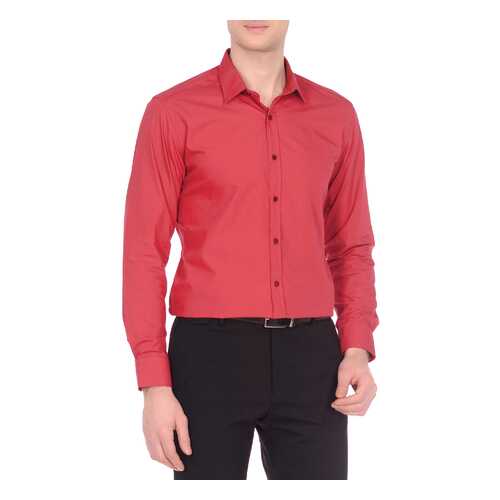 Рубашка мужская KarFlorens 10600-58 красная XL в Benetton