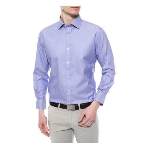Рубашка мужская LEWIN 100A-MS04-56821 фиолетовая 15 UK в Benetton