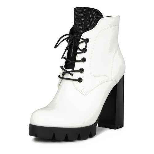 Ботильоны женские T.Taccardi 02108240 белые 38 RU в Benetton