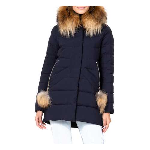 Куртка женская WINTERRA 18-297 синяя 48 RU в Benetton