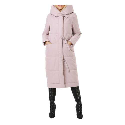 Пуховик-пальто женский DizzyWay 19403 розовый 54 RU в Benetton