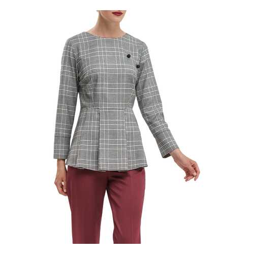 Блуза женская YARMINA 13-J21-3510-1255-Q80 серая 46 RU в Benetton