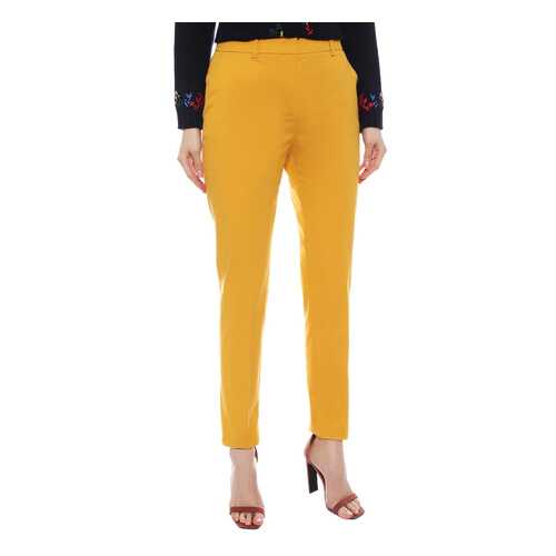 Брюки женские MAXMARA 61310191 022 желтые 42 IT в Benetton