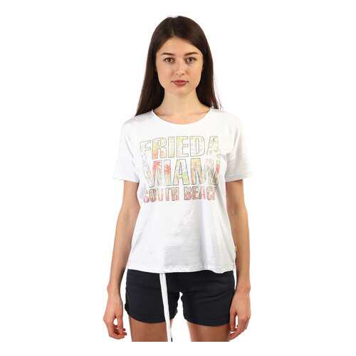 Футболка женская FRIEDA SQ60445 белая 36 в Benetton