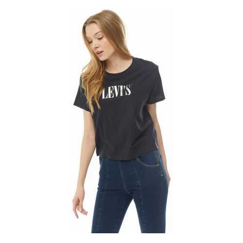 Футболка женская Levi’s® 6997300820 черная XS в Benetton