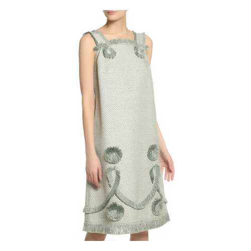 Платье женское Alena Akhmadullina 1117.5D417/C950 зеленое 38 в Benetton