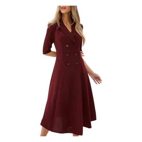 Платье женское IMAGO 22.37.518044 красное 42 RU в Benetton