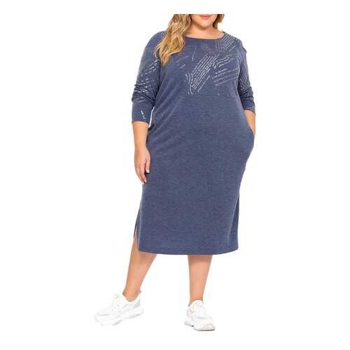 Платье женское Интикома 4219004 серое 58 RU в Benetton