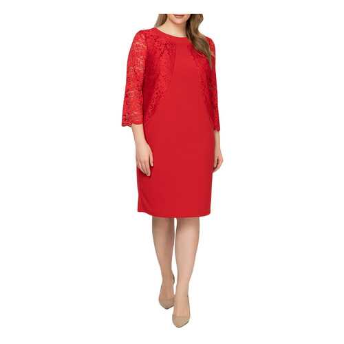 Платье женское OLSI 1905031/3 красное 70 RU в Benetton
