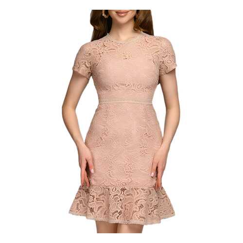 Вечернее платье женское D&M by 1001DRESS 0112001-30067PK розовое M в Benetton